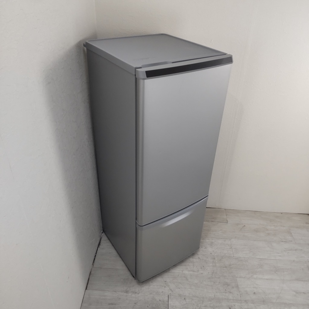 Panasonic 168L 2ドア冷凍冷蔵庫 NR-B17AW-S 2018年製