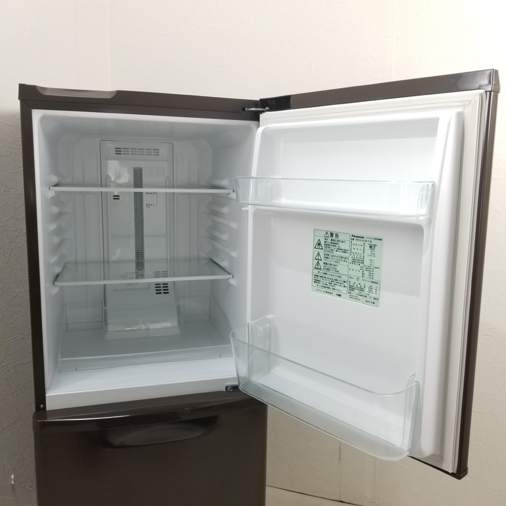 西岡店 冷蔵庫 138L 2014年製 2ドア パナソニック Panasonic ブラウン