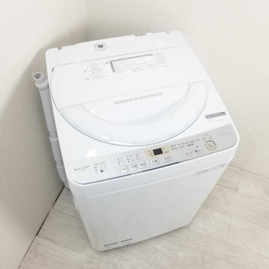   6.0kg ư 㡼 ES-GE6C-W ץ饺ޥ饹 2019ǯ¤ 餷 ñ  6ݾդ