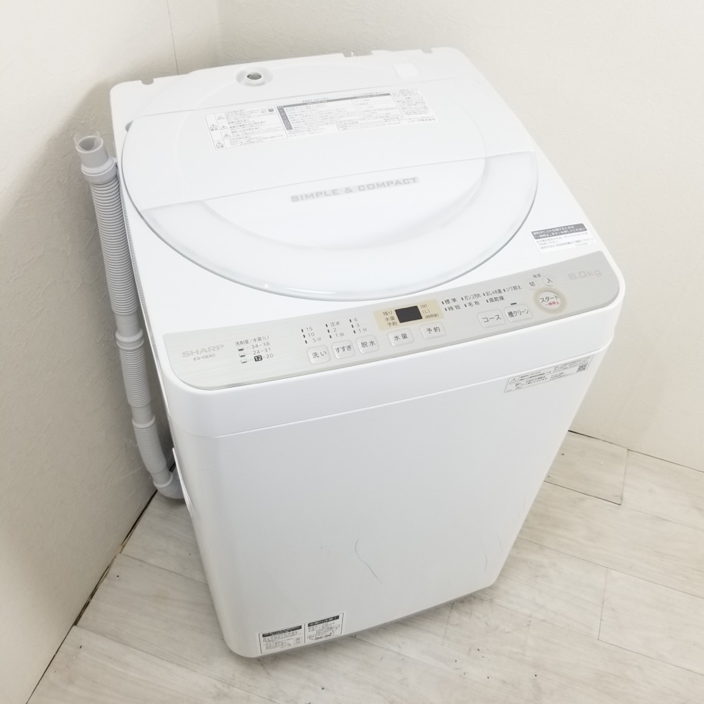   6.0kg ư 㡼 ES-GE6C-W ץ饺ޥ饹 2019ǯ¤ 餷 ñ  6ݾդ