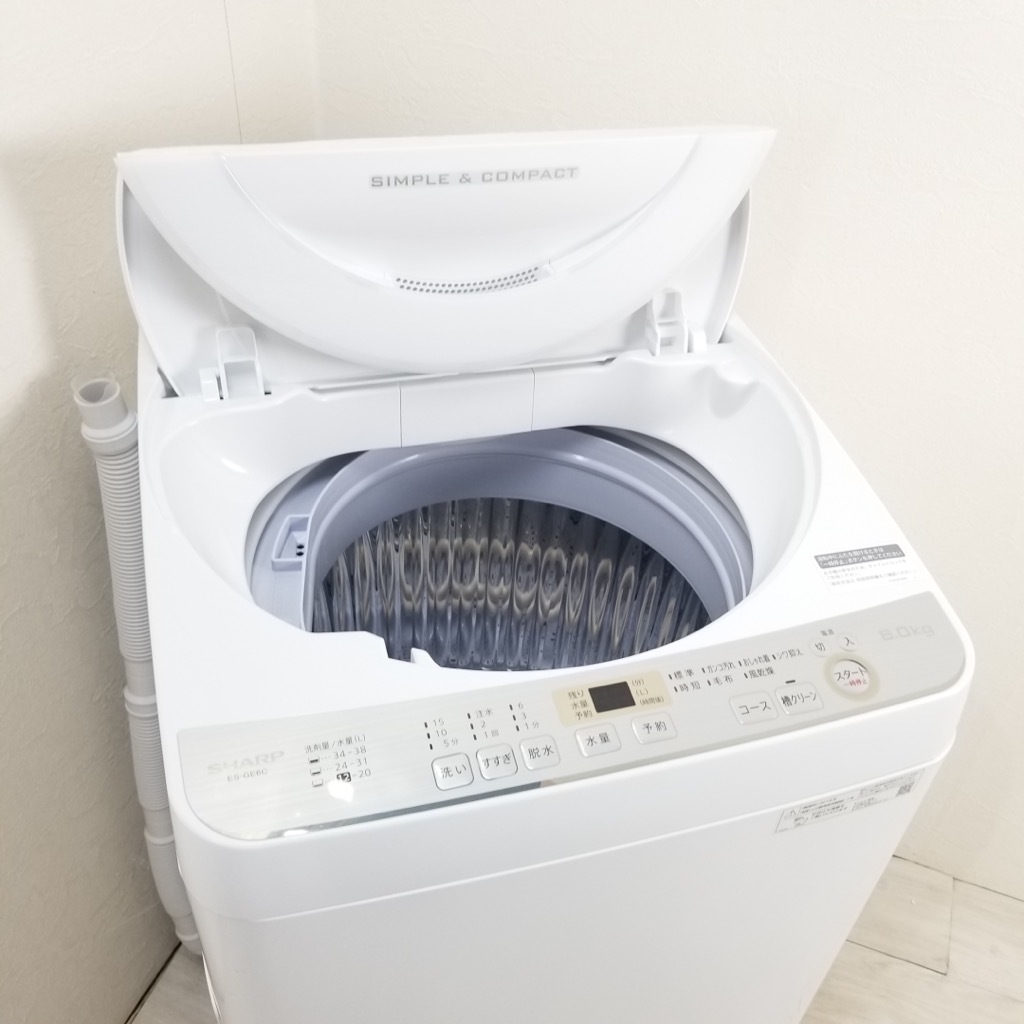   6.0kg ư 㡼 ES-GE6C-W ץ饺ޥ饹 2019ǯ¤ 餷 ñ  6ݾդ