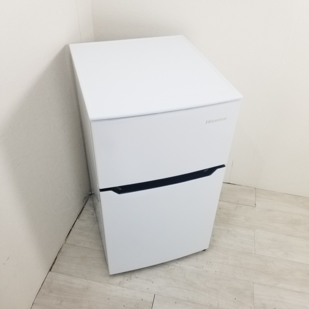 中古 高年式 93L ホワイト 2ドア冷蔵庫 ハイセンス HR-B95A 2019年製 1 