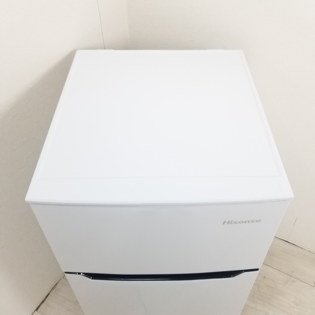 中古 高年式 93L ホワイト 2ドア冷蔵庫 ハイセンス HR-B95A 2019年製 1 