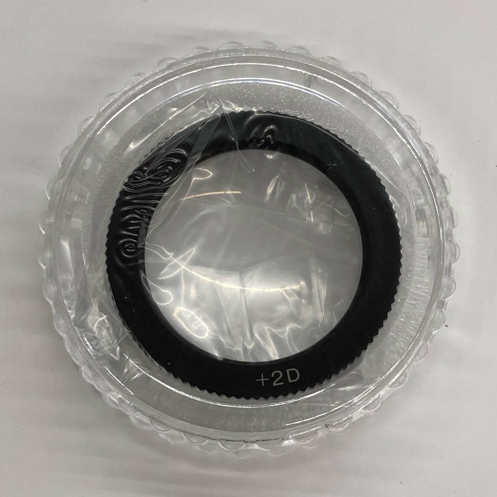 中古 未使用 富士フイルム 視度調節レンズ +2D GX680
