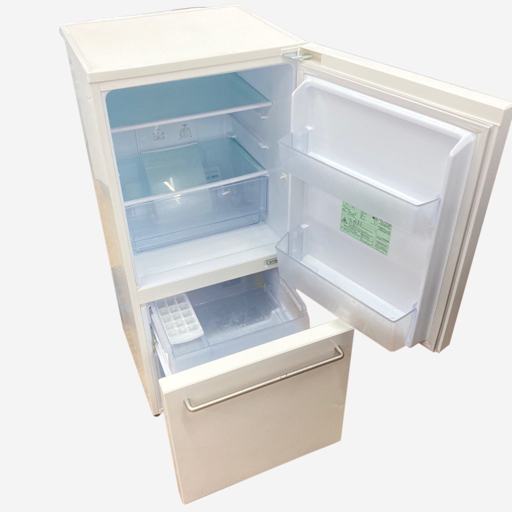 中古 157L 2ドア冷蔵庫 無印良品 MJ-R16A-2 2017年製 バータイプ 良品 