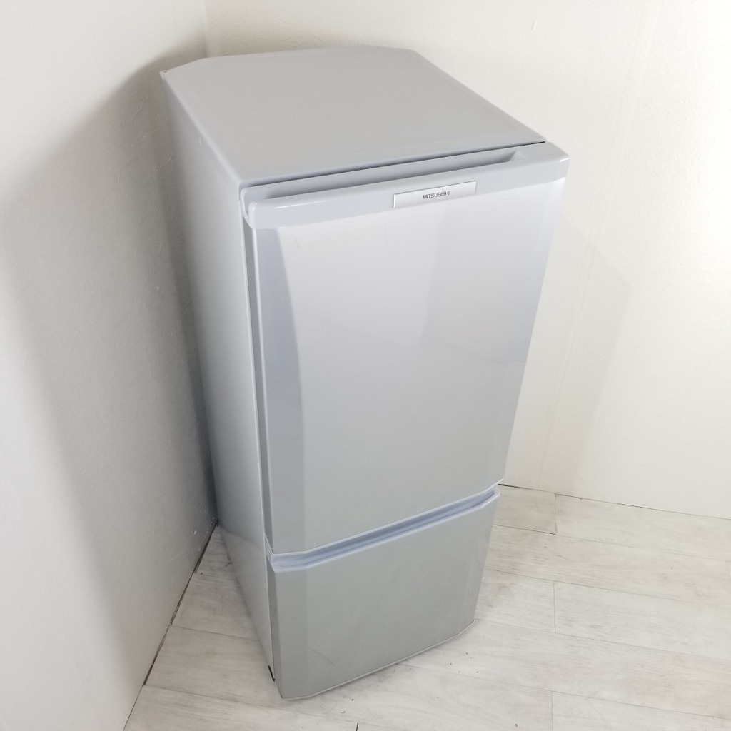 中古 146L 2ドア冷蔵庫 三菱電機 MR-P15S-S 2011年製 人気