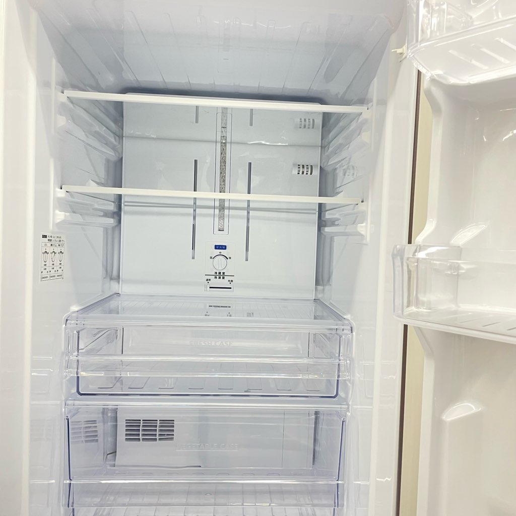 中古店舗近郊送料格安 プラズマクラスター 271L 2ドア冷蔵庫 シャープ 