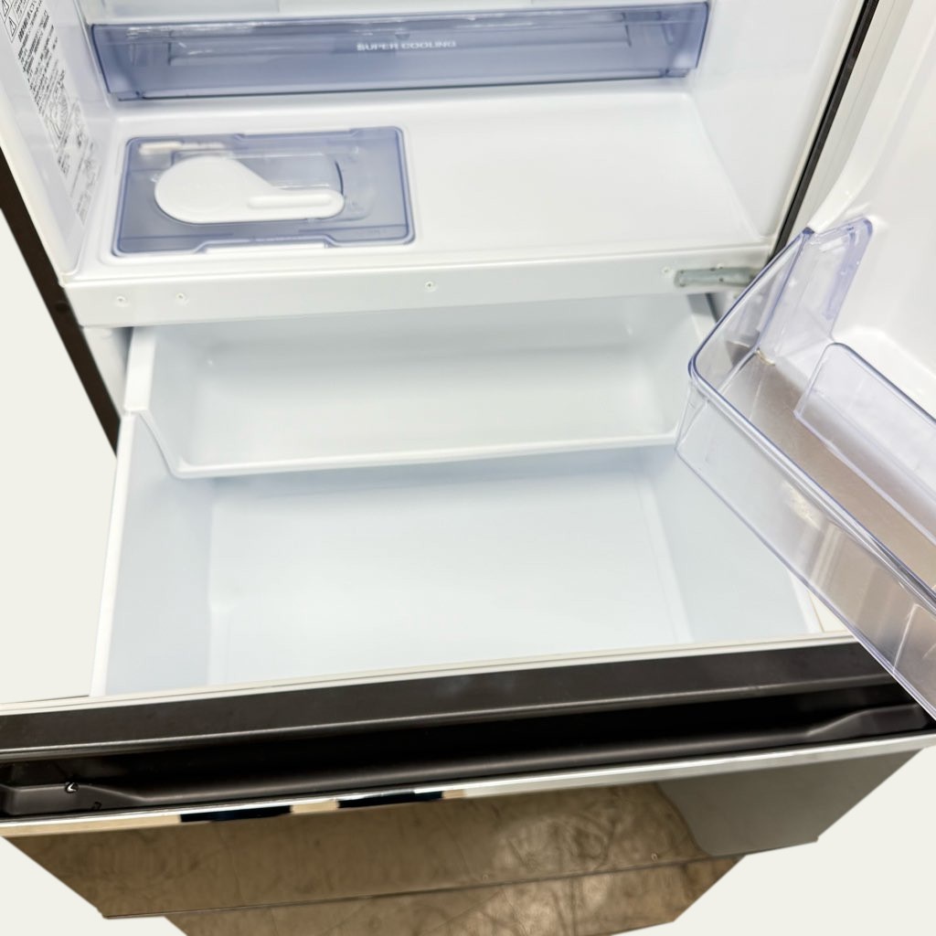 中古店舗近郊送料格安 365L 3ドア冷蔵庫 三菱 MR-CX37EA-BR1 2017年製 