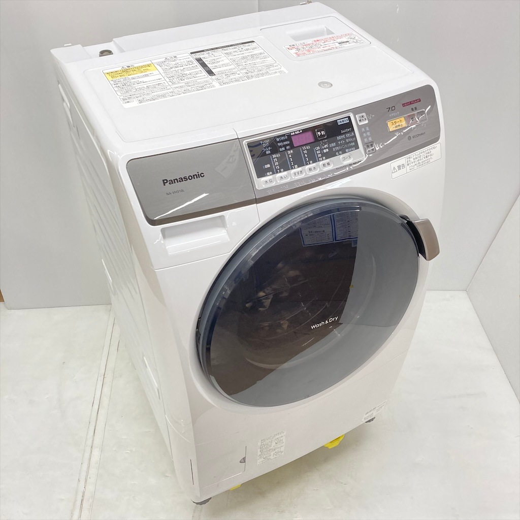 中古 人気 洗濯7.0kg 乾燥3.5Kg ドラム式洗濯機 パナソニック 