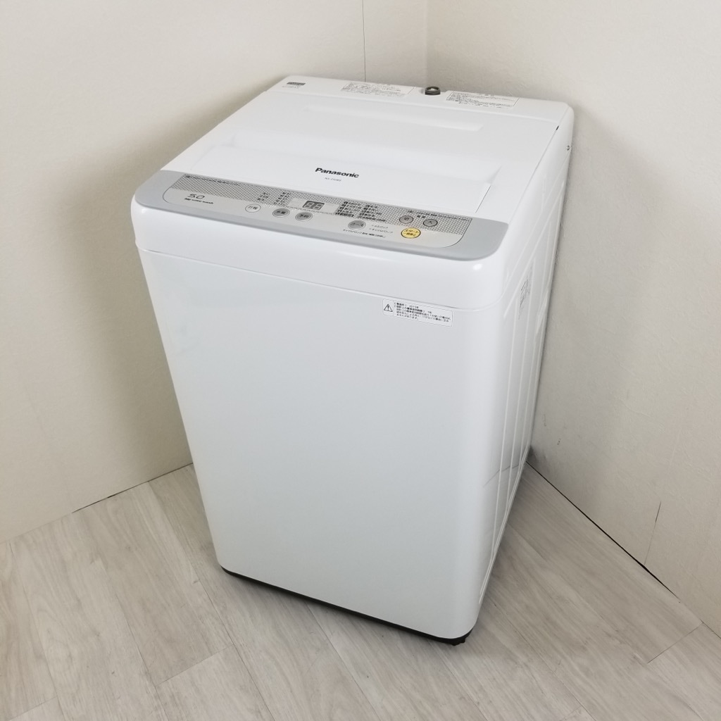 【送料無料・設置無料サービス有り】洗濯機 2016年製 Panasonic NA-F50B9 中古 Panasonic 中古 洗濯機 送風乾燥 パナソニック 5.0kg 全自動洗濯