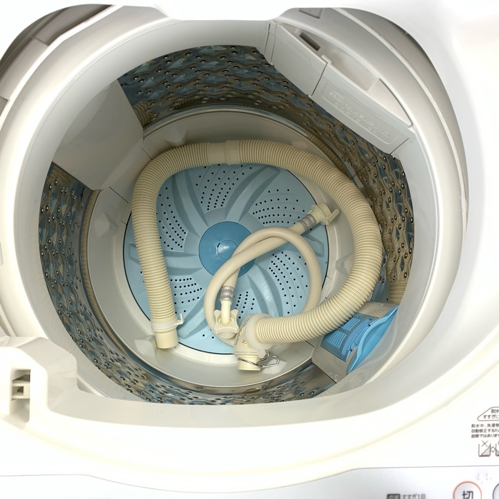 c 6ヶ月保証付 6.0kg 洗濯機 東芝 2013年製～2014年製 パワフル浸透