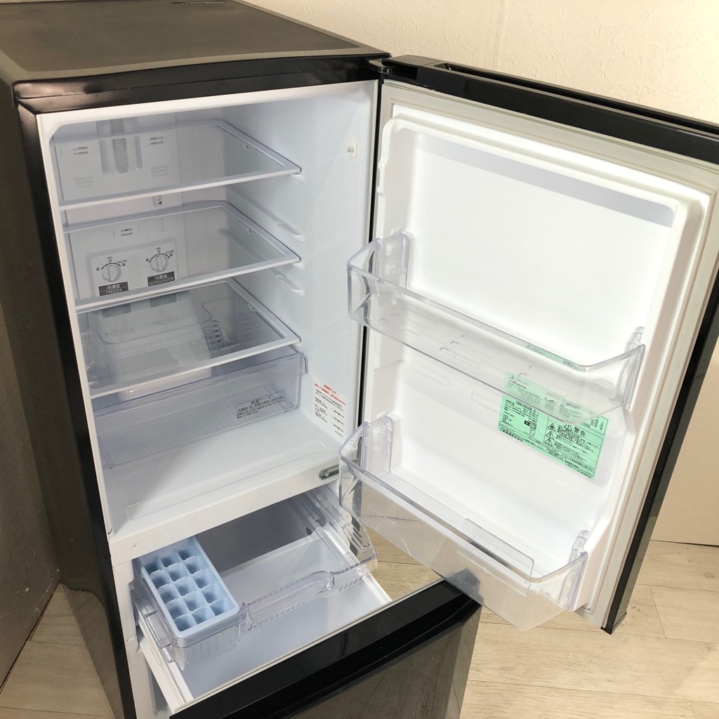 中古 冷蔵庫 三菱 自動霜取りファン式 146L 2ドア MR-P15C-B 2017年製 