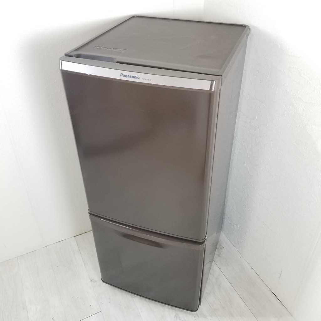 中古 138L 2ドア冷蔵庫 パナソニック NR-B146W-T 2014年製