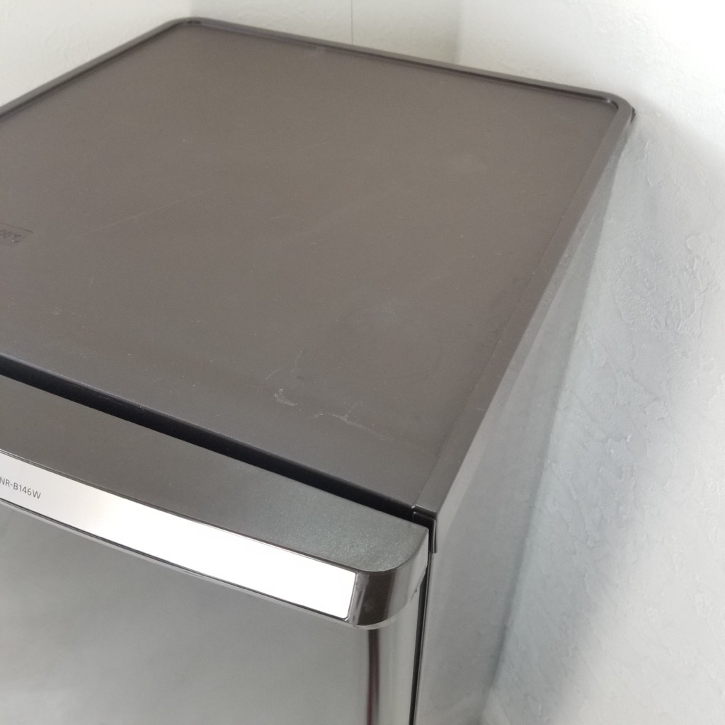 中古 138L 2ドア冷蔵庫 パナソニック NR-B146W-T 2014年製 ブラウン 自動霜取りファン式 一人暮らし 単身用  6ヶ月保証付き-COSMO SPACE online