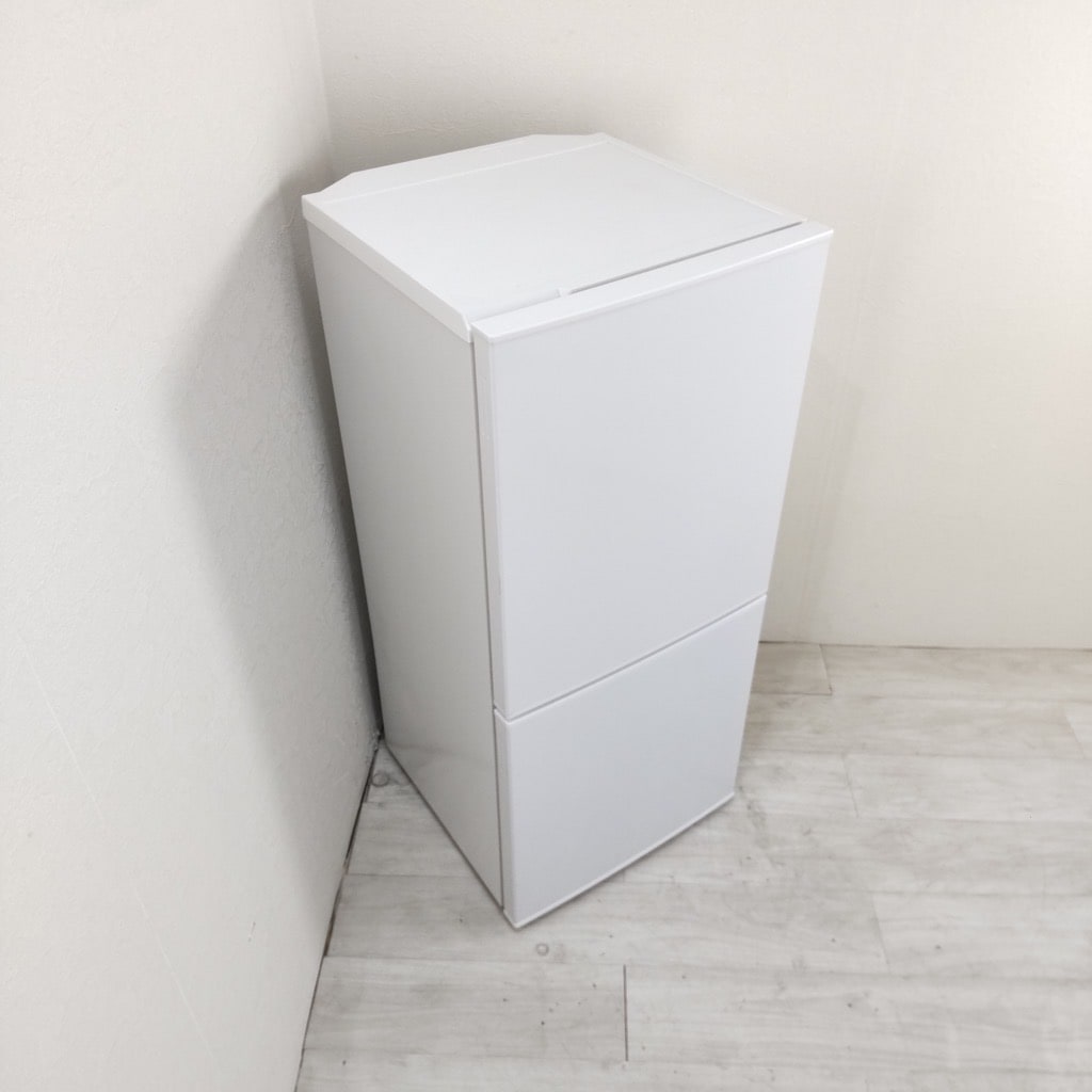 中古高年式 ツインバード 110L 2ドア冷蔵庫 HR-F911 ホワイト 2021年製
