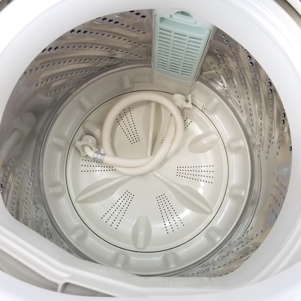 中古 全自動洗濯機 送風乾燥 パナソニック 5.0kg NA-F50B7 2014年製 槽