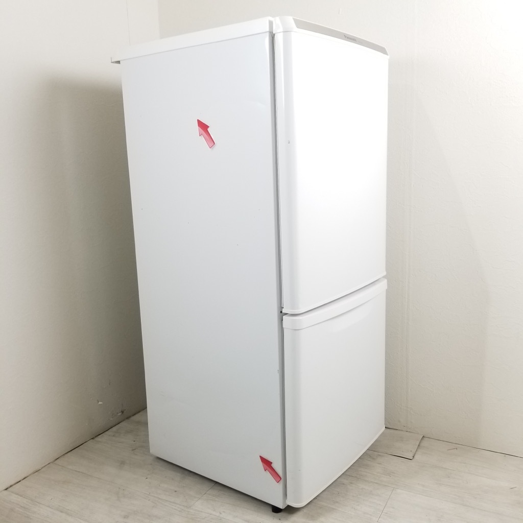 Panasonic ノンフロン冷凍冷蔵庫　NR-B146W-W 2013年製 中古 冷蔵庫 パナソニック NR-B146W-W 2013年製 138L 2ドア 自動霜取り