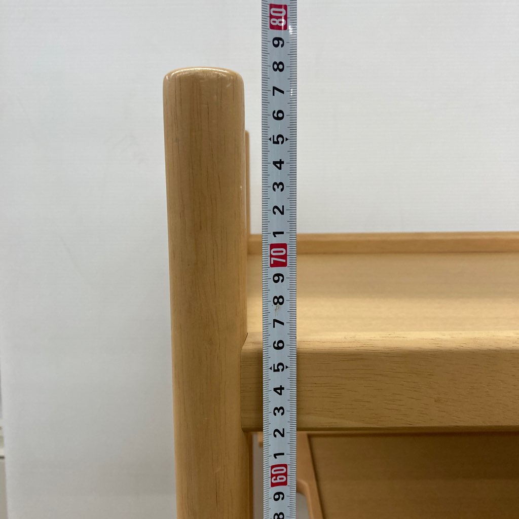 中古美品 karimoku カリモク家具 キッチンワゴン キャスター付き 配膳