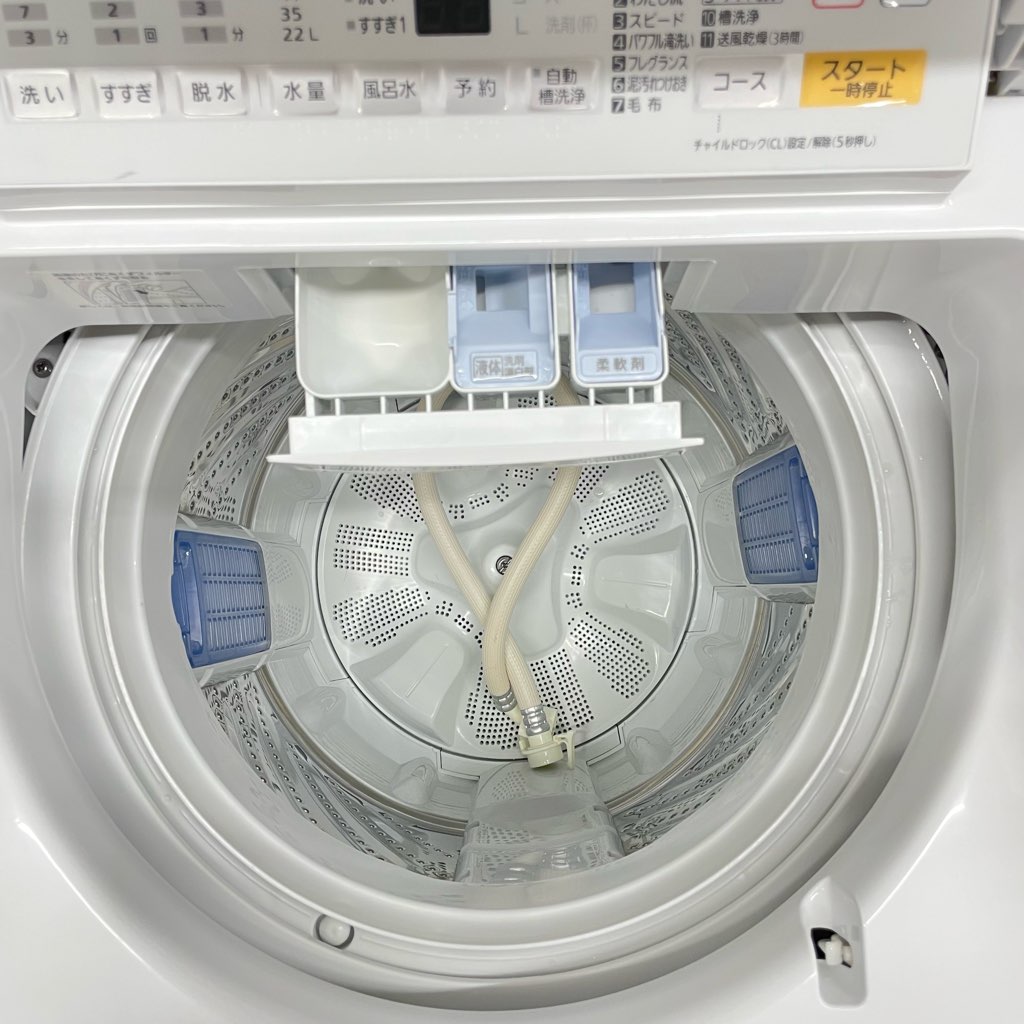 ��� 7.0kg �ʰ״��絡ǽ�� ����ư������ �ѥʥ��˥å� �����ʥ� NA-FA70H6 2019ǯ��¤ �ۥ磻�� 6�����ݾ��դ�