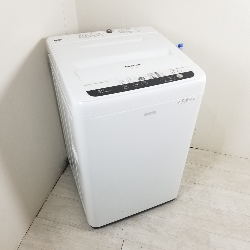 中古 洗濯機 送風乾燥 パナソニック 5.0kg 全自動洗濯機 2015年～2016