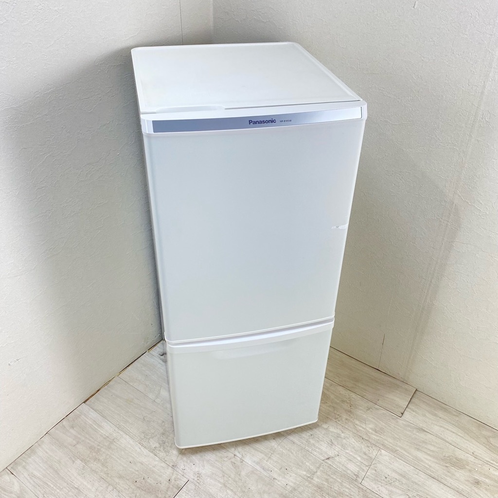 中古 138L 冷蔵庫 パナソニック NR-B145W-W 2013年製 2ドア ホワイト