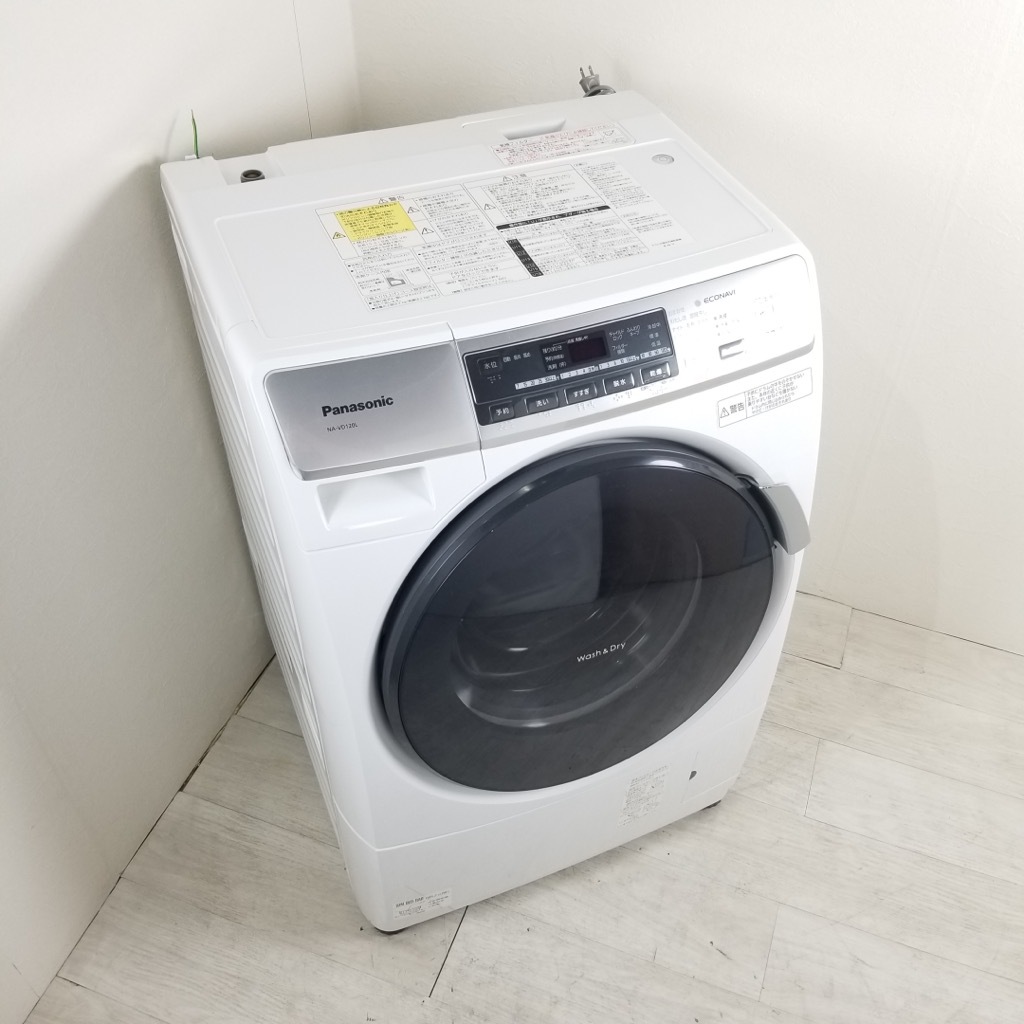 中古 洗濯6.0kg 乾燥3.0kg ドラム式洗濯機 パナソニック プチドラム NA