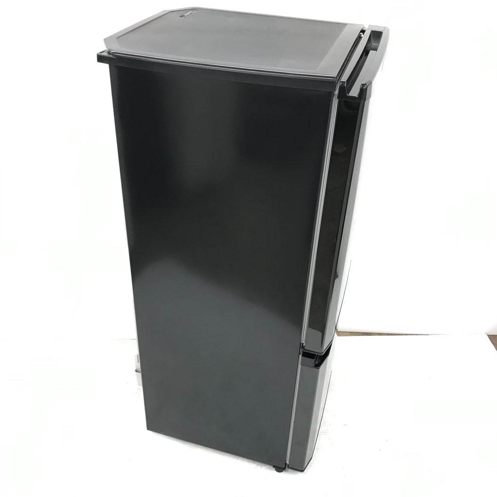 中古 冷蔵庫 三菱 自動霜取りファン式 146L 2ドア MR-P15C-B 2018年製