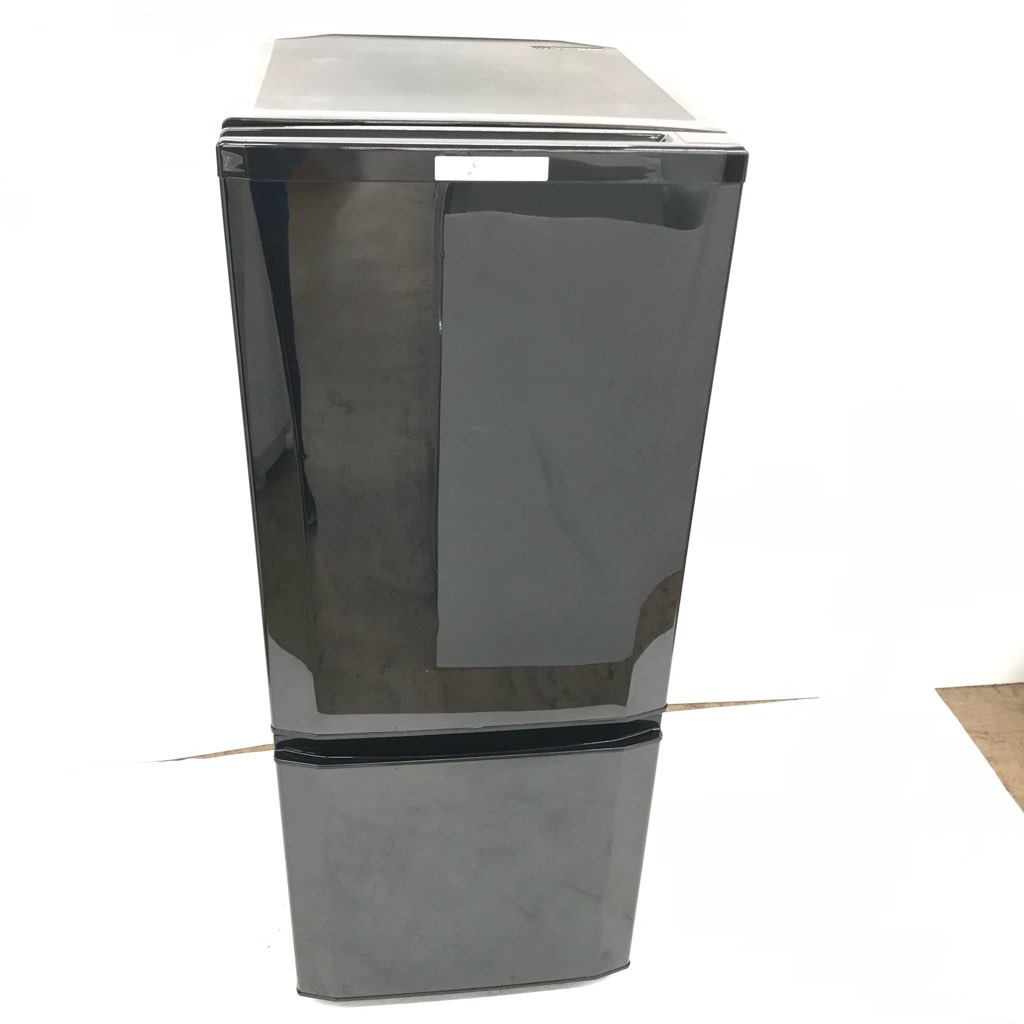 中古 冷蔵庫 三菱 自動霜取りファン式 146L 2ドア MR-P15C-B 2018年製