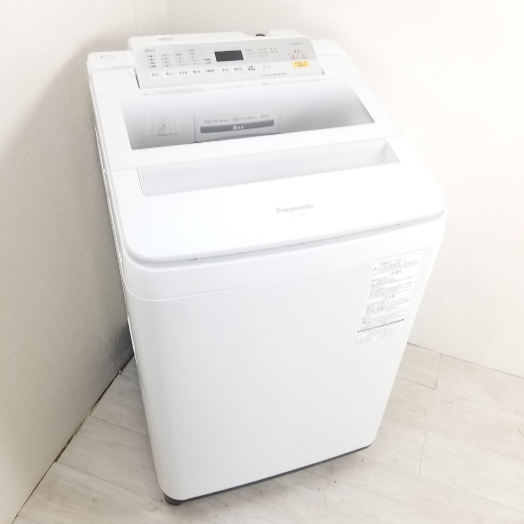 商談中 パナソニック 8.0kg洗濯機 エコナビ NA-FA80H2 2015年製 動作