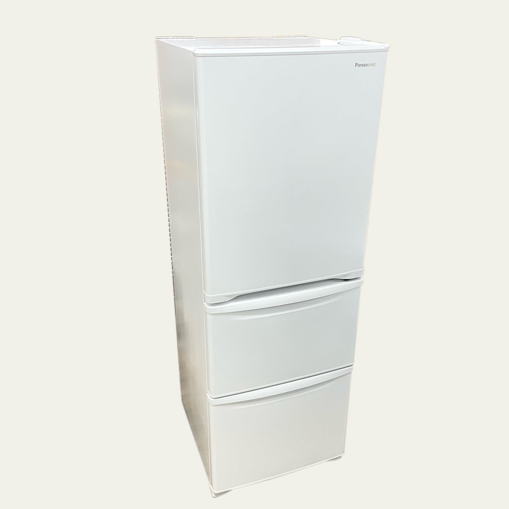 中古店舗近郊送料格安 335L 3ドア冷蔵庫 パナソニック エコナビ