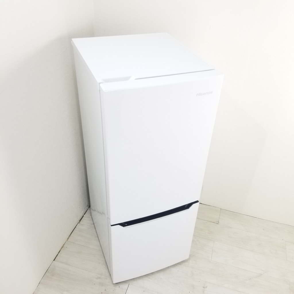 中古 2ドア冷蔵庫 自動霜取りファン式 ハイセンス 150L 2017年～2019年 