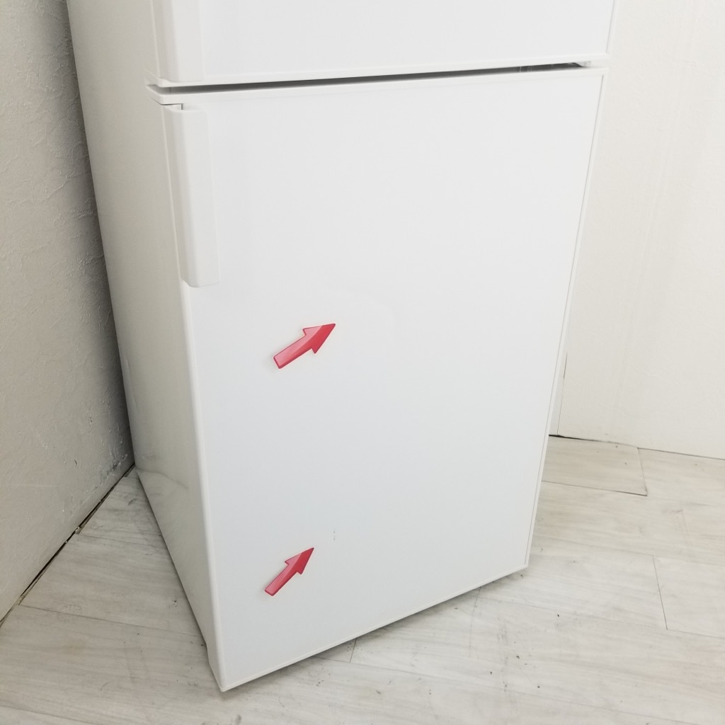 中古 137L 2ドア冷蔵庫 人気の無印良品 AMJ-14D-1 2016年製 ホワイト  