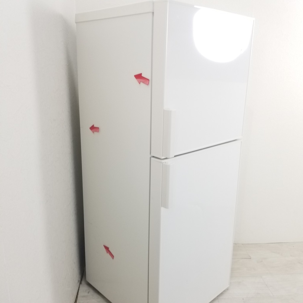中古 137L 2ドア冷蔵庫 人気の無印良品 AMJ-14D-1 2016年製 ホワイト  