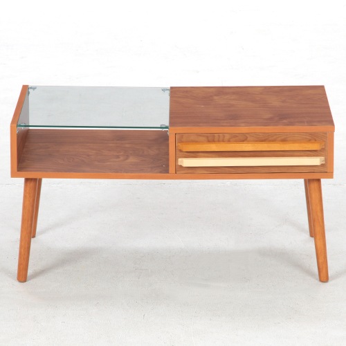 サブスク専用 ディスプレイと収納のおしゃれな機能的なテーブル リビングテーブル