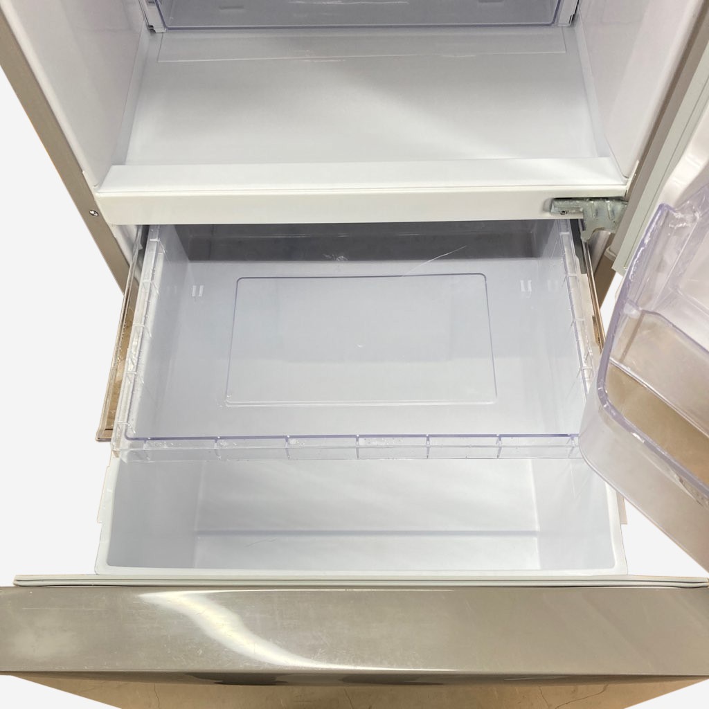 中古 店舗近郊送料格安 265L 3ドア冷蔵庫 日立 R-27FV-T 2015年製 スリムタイプ 6ヶ月保証付き 中古 店舗近郊送料格安 265L 3ドア冷蔵庫 日立 R-27FV-T 2015年製