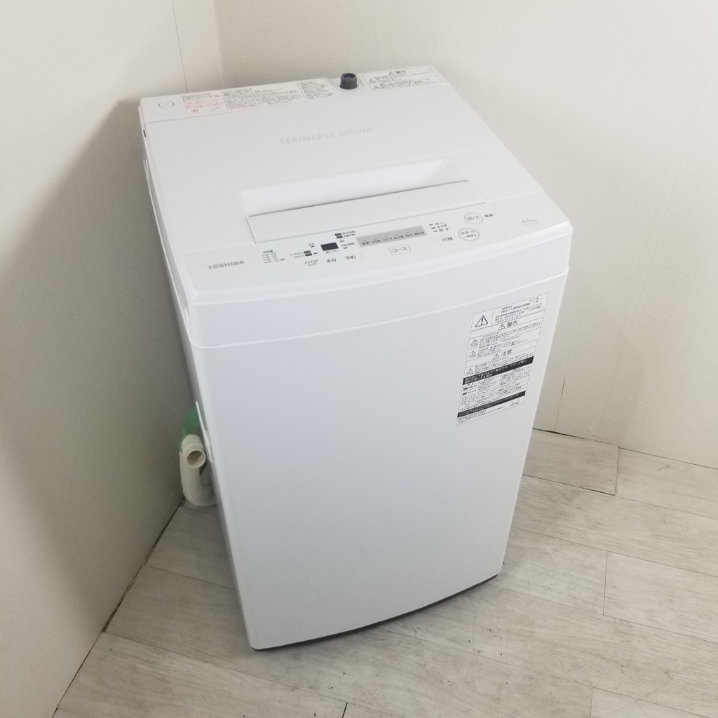TOSHIBA 4.5kg洗濯機 AW-45M5 （2017）