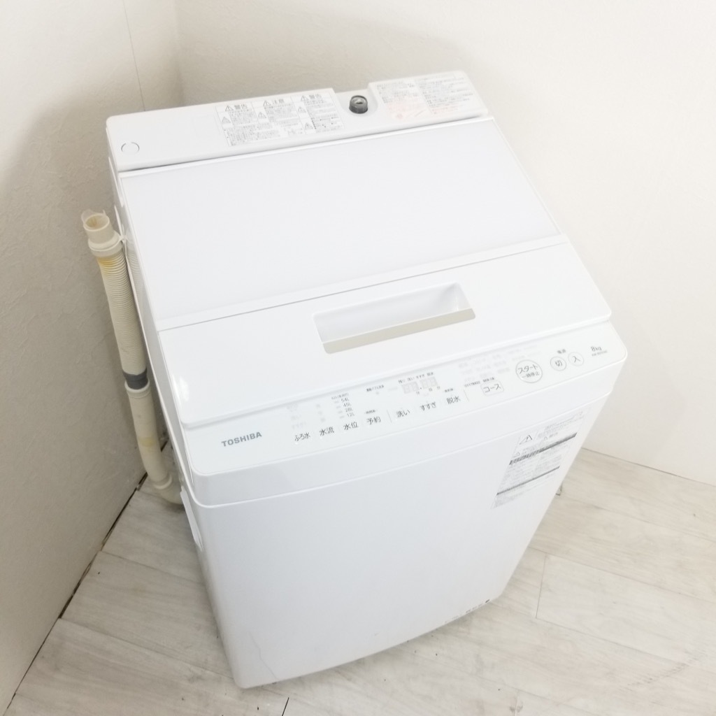 美品！東芝洗濯機◇マジックドラム 8kg◇2017年製◇AW-KS8D5◇ザブーン