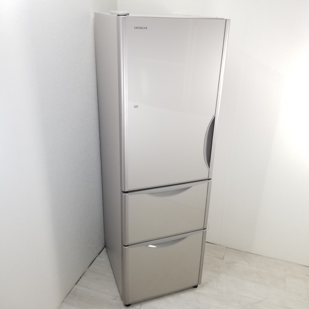 中古 近郊送料格安 真空チルド搭載 315L 3ドア冷蔵庫 日立 R-S3200FVL 
