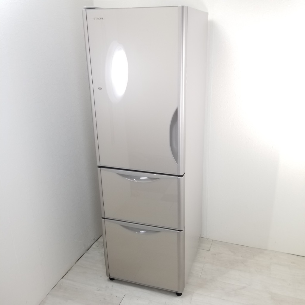中古 近郊送料格安 真空チルド搭載 315L 3ドア冷蔵庫 日立 R-S3200FVL 