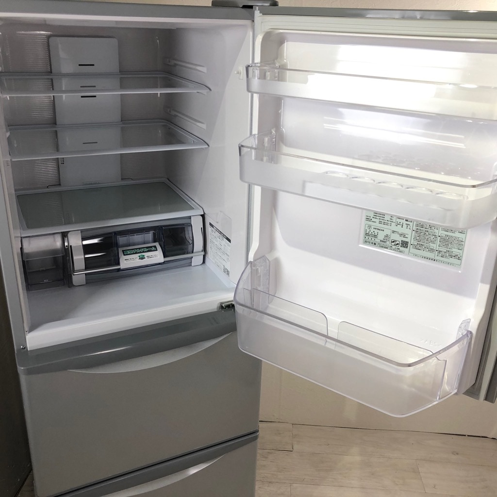 中古 近郊自社便可 自社便送料格安 日立 265L 3ドア冷蔵庫 R  