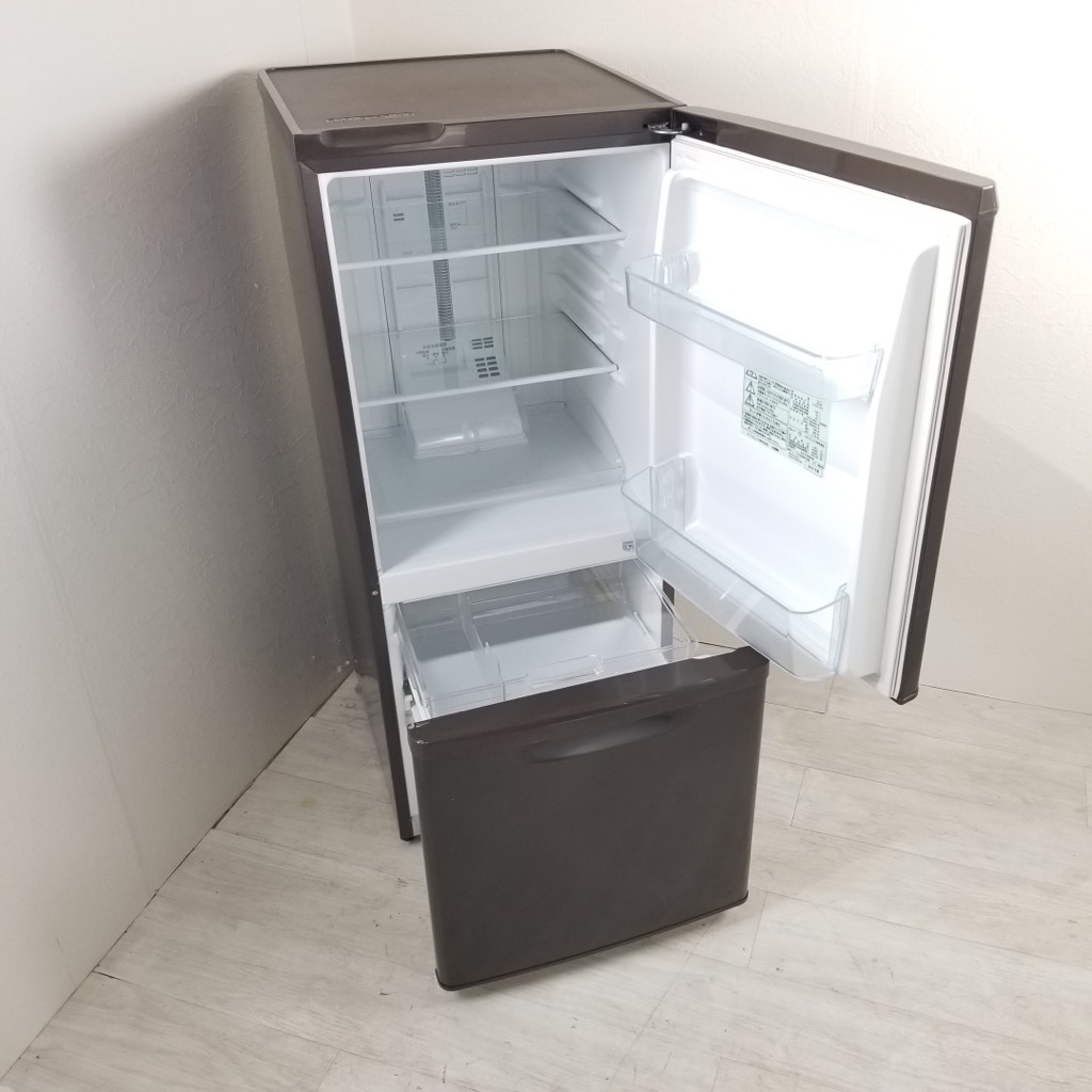 中古 2ドア冷蔵庫 自動霜取りファン式 138L パナソニック 2014年～2015 