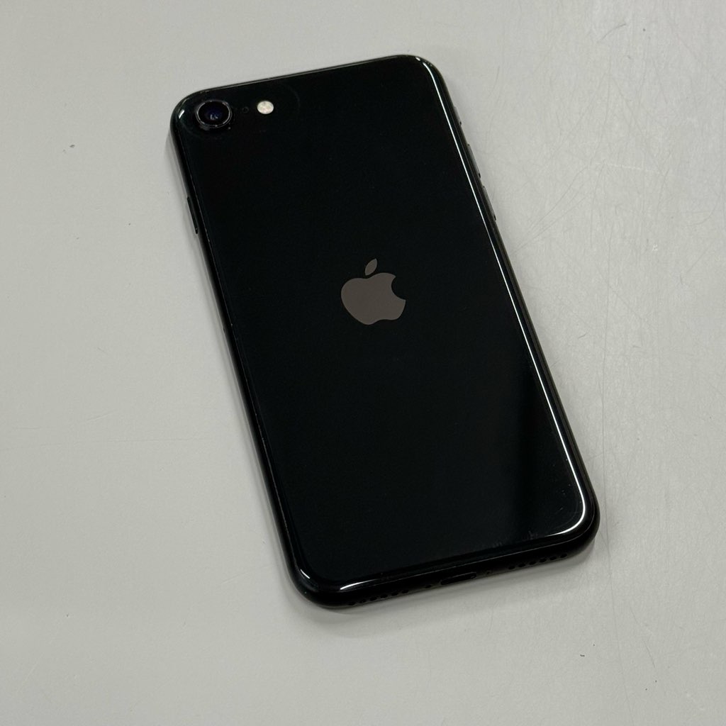 中古 iPhoneSE 第2世代 64GB ブラック MX9R2J／A SIMロックなし Apple
