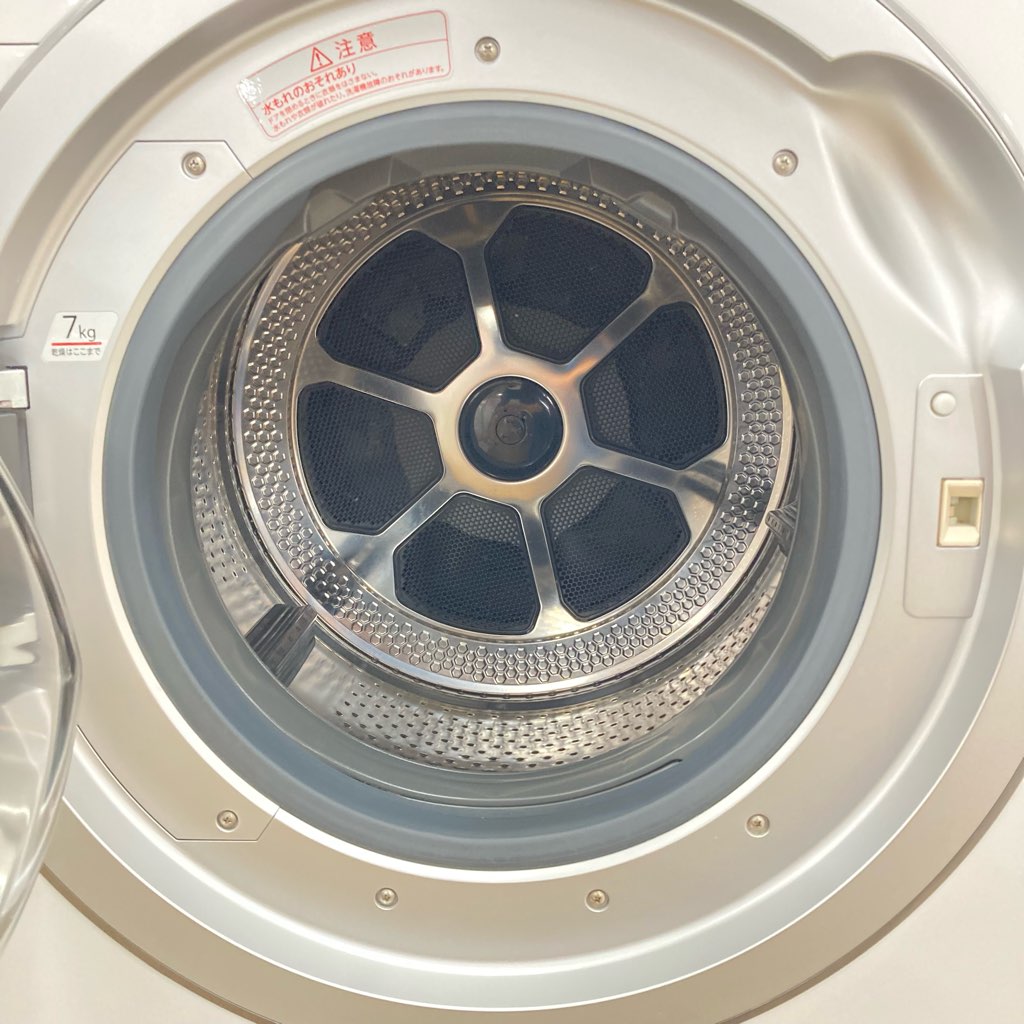 中古 東芝 11.0kg 7.0kg ドラム式洗濯機 TW-117V5L ZABOON 温水