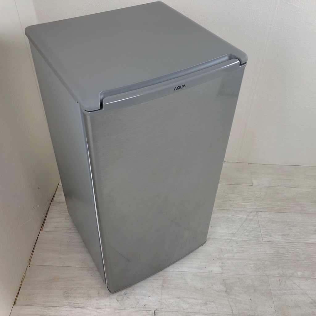 アクア 75L 1ドア冷凍冷蔵庫 メタリックシルバー 静音AQR-81E-S Amazon | アクア 75L 1ドア冷蔵庫（直冷式）メタリックシルバー