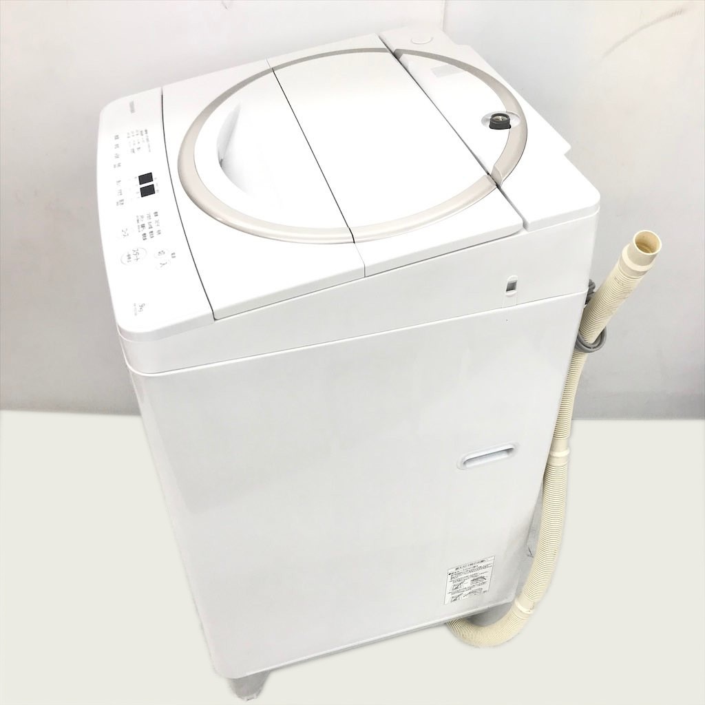 洗濯機　9キロ　東芝　全自動洗濯機　AW-9SD5 9kg　2017年式 全自動洗濯機 TOSHIBA 2017年 9kg AW-9SD5