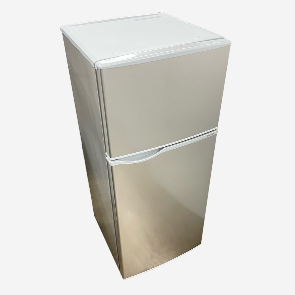 SHARP 2ドア冷蔵庫 SJ-H13E-S 128L 2020年製