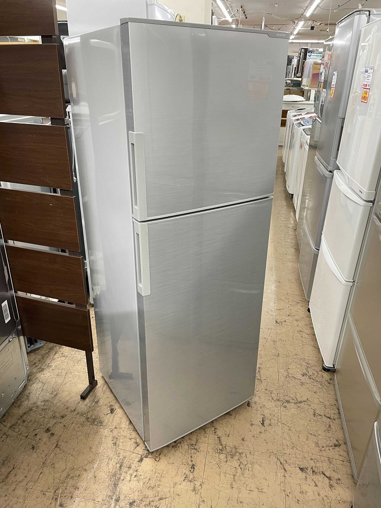 2015年製 シャープ 大きい2ドア冷蔵庫 225L SJ-23Y-S 動作確認済み　クレジットカード払い可 中古【サブスク代替え冷蔵庫】シャープ 225L 2ドア冷蔵庫 2015年製 SJ