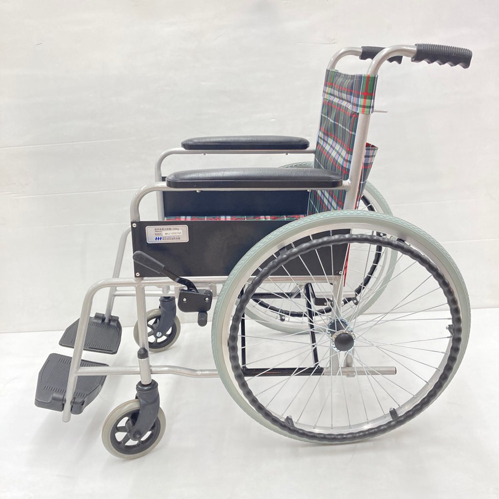 中古美品 美和商事 自走式車いす ノーパンクタイヤ リーズ MW-22STN-CNV