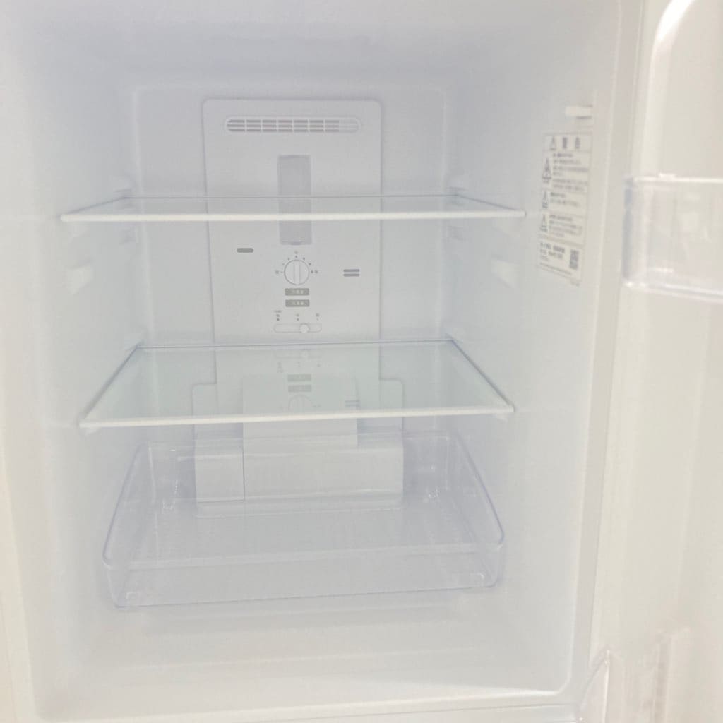 中古 152L つけかえどっちもドア 2ドア冷蔵庫 シャープ SJ-D15G-W 2020 