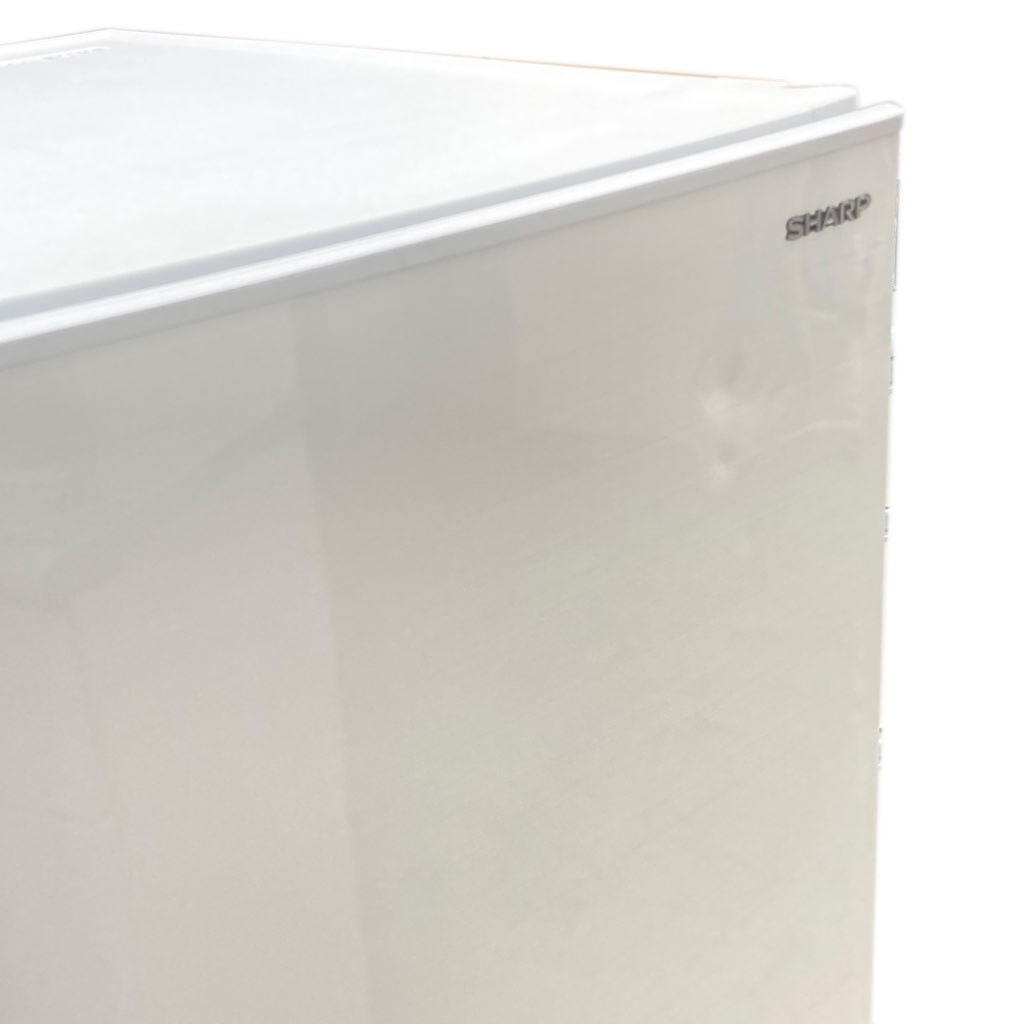 中古 152L つけかえどっちもドア 2ドア冷蔵庫 シャープ SJ-D15G-W 2020